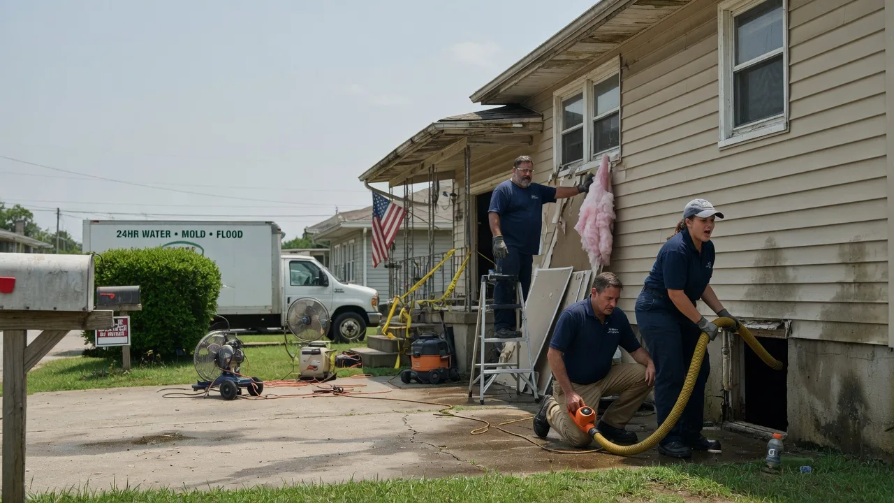 Water Damage Repair in Eldred, IL near me